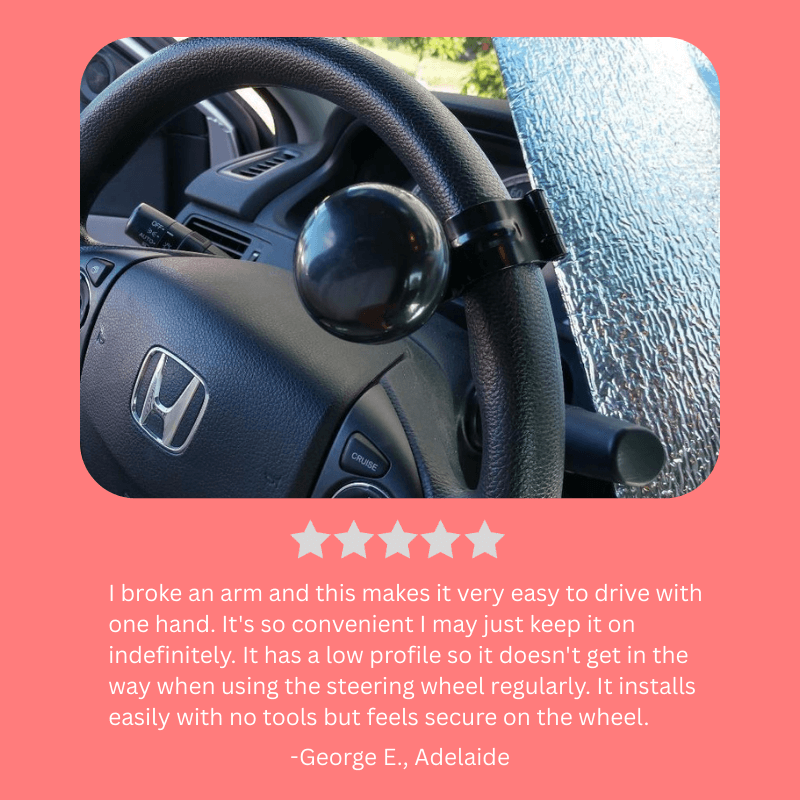 AutoEdge™ Premium Steering Handle