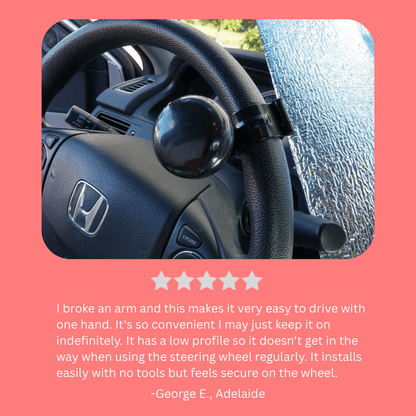 AutoEdge™ Premium Steering Handle