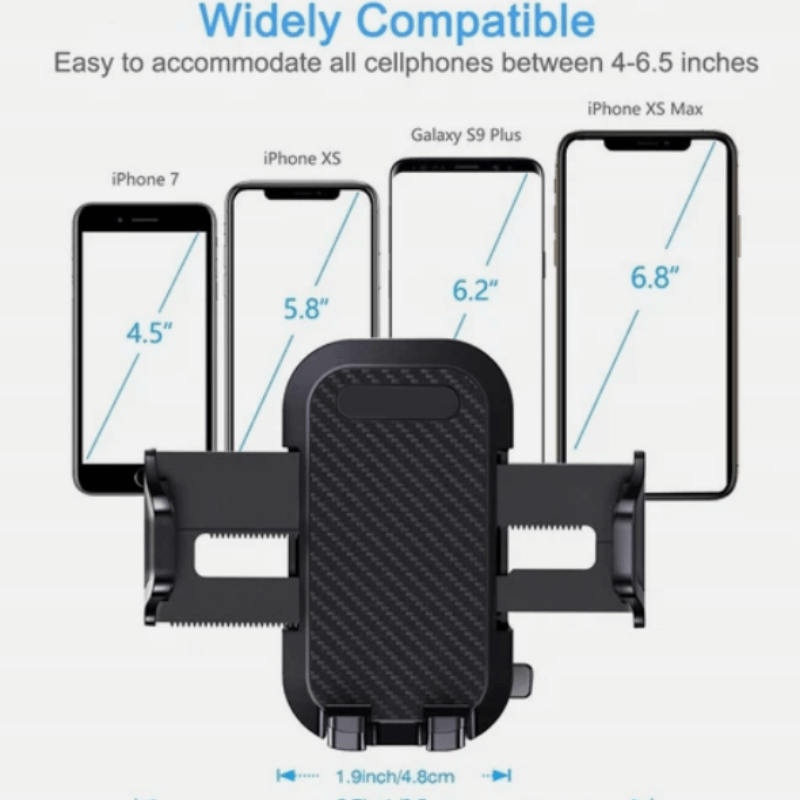 AutoEdge™ Car Phone Holder 3 in 1 Dashboard, Windshield & Air Vent Mount