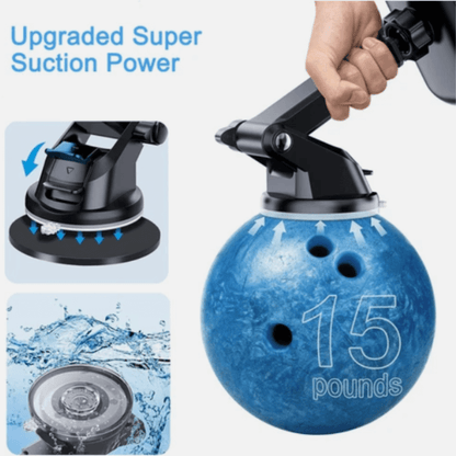 AutoEdge™ Car Phone Holder 3 in 1 Dashboard, Windshield & Air Vent Mount