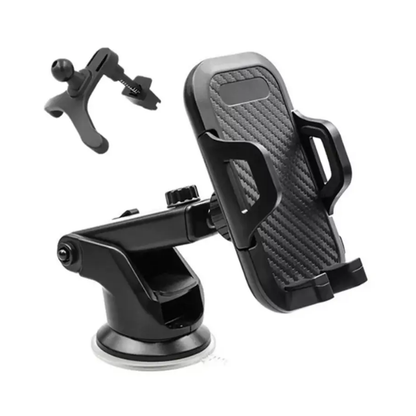 AutoEdge™ Car Phone Holder 3 in 1 Dashboard, Windshield & Air Vent Mount